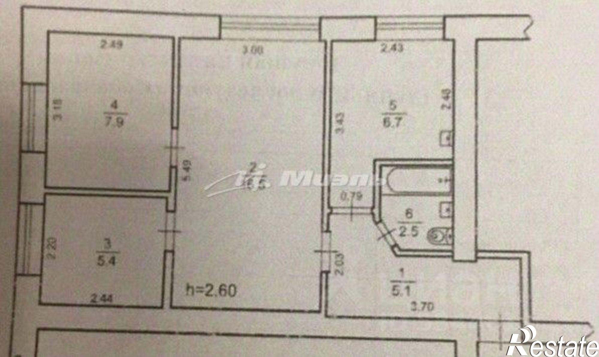 Купить квартиру за 6 500 000 рублей на Санаторная улица, 26