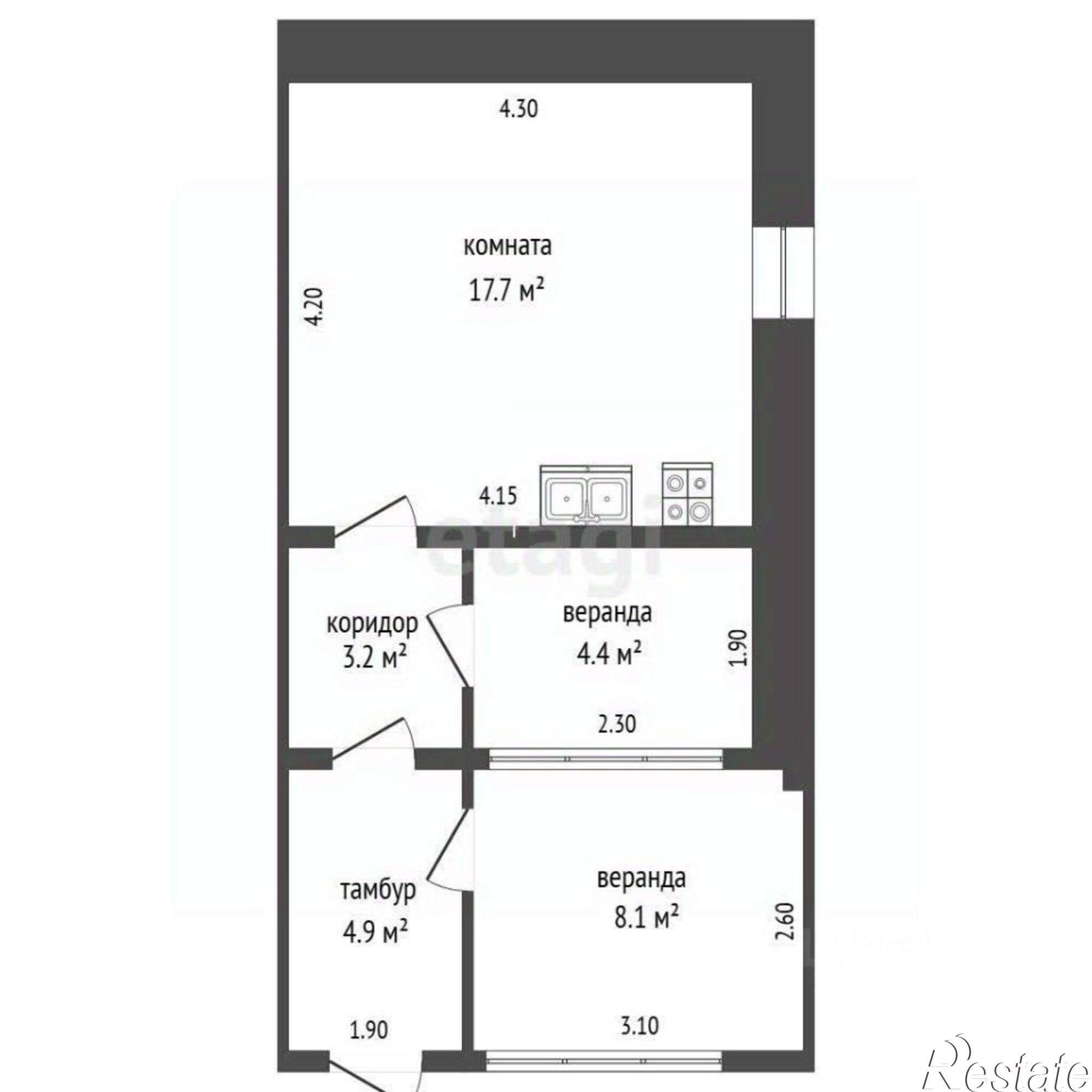 Купить квартиру за 8 000 000 рублей на улица Щепкина, 24