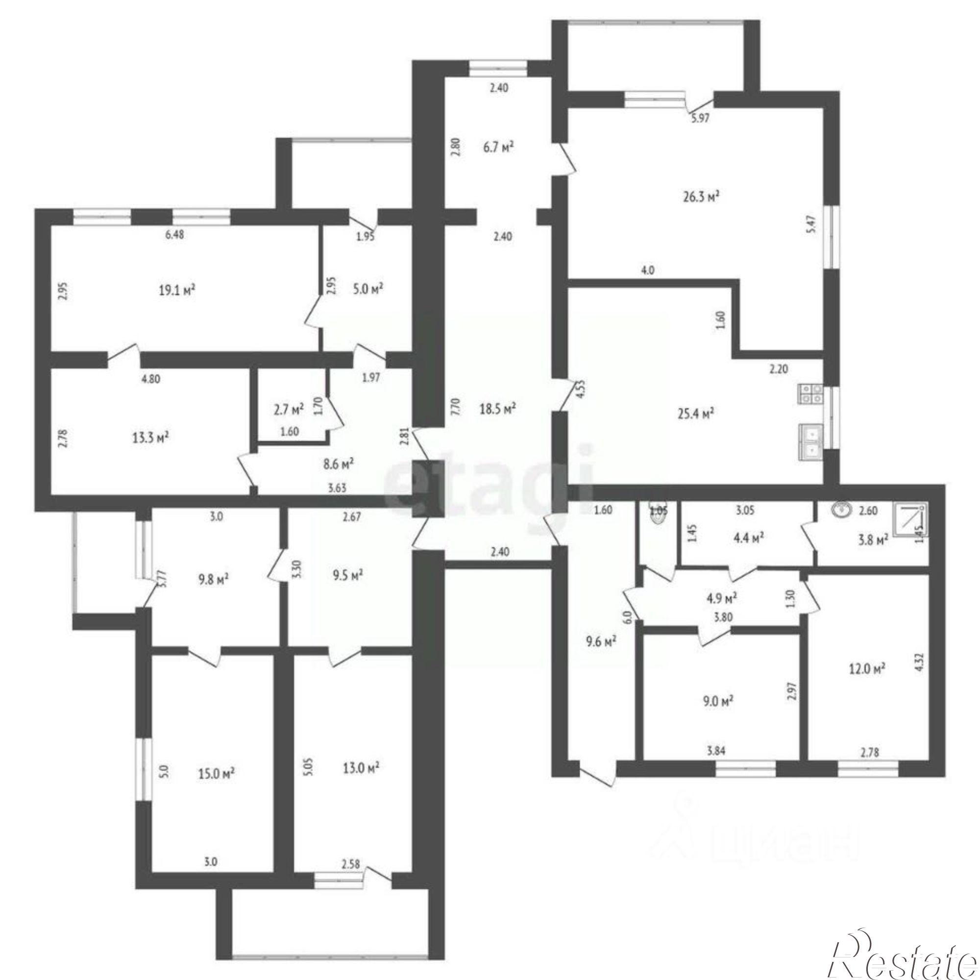 Купить квартиру за 10 500 000 рублей на Ленинский район, Щёлкино