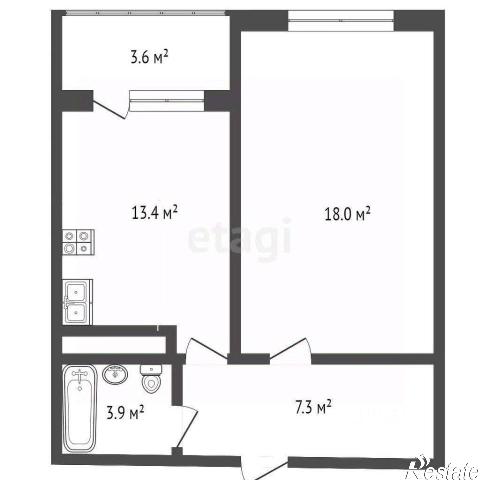 Купить квартиру за 10 718 400 рублей на улица Авроры, 77 к3