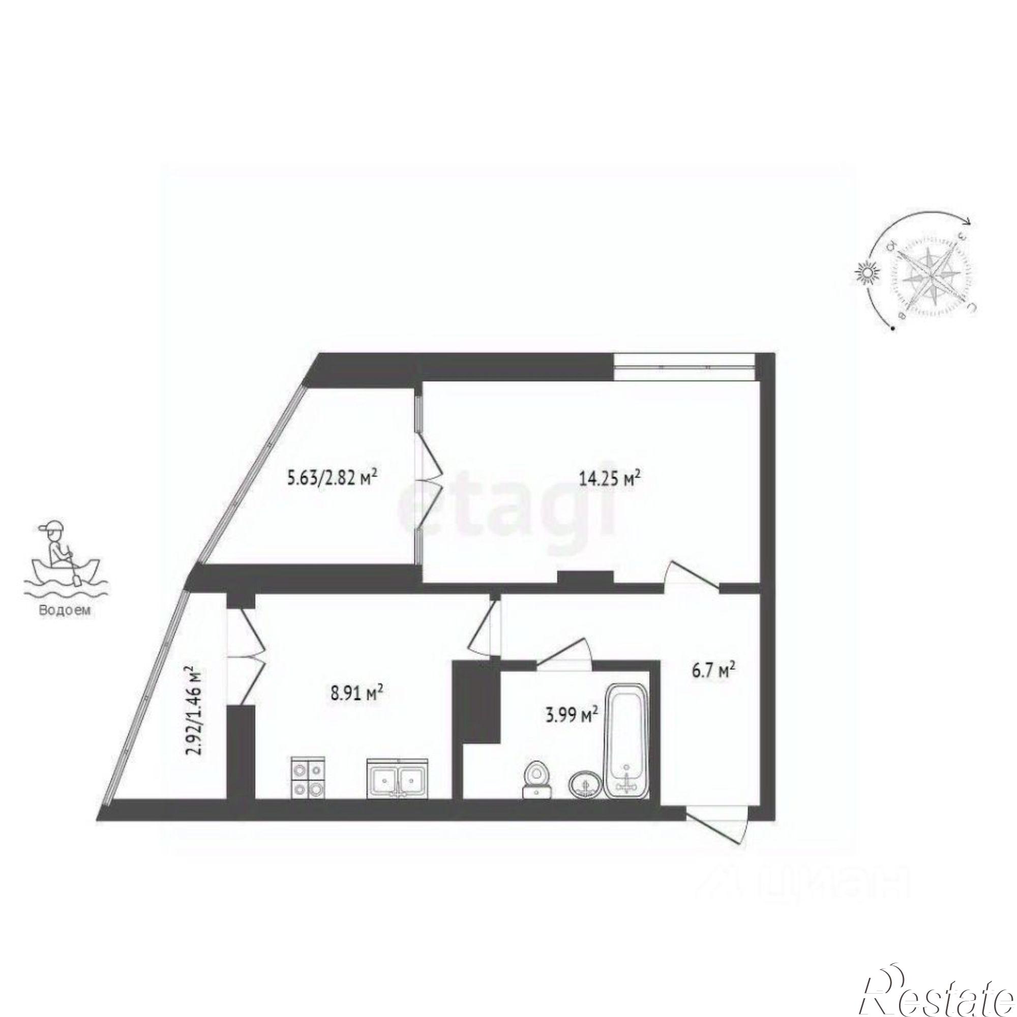 Купить квартиру за 11 500 000 рублей на улица 40 лет Октября, 9В