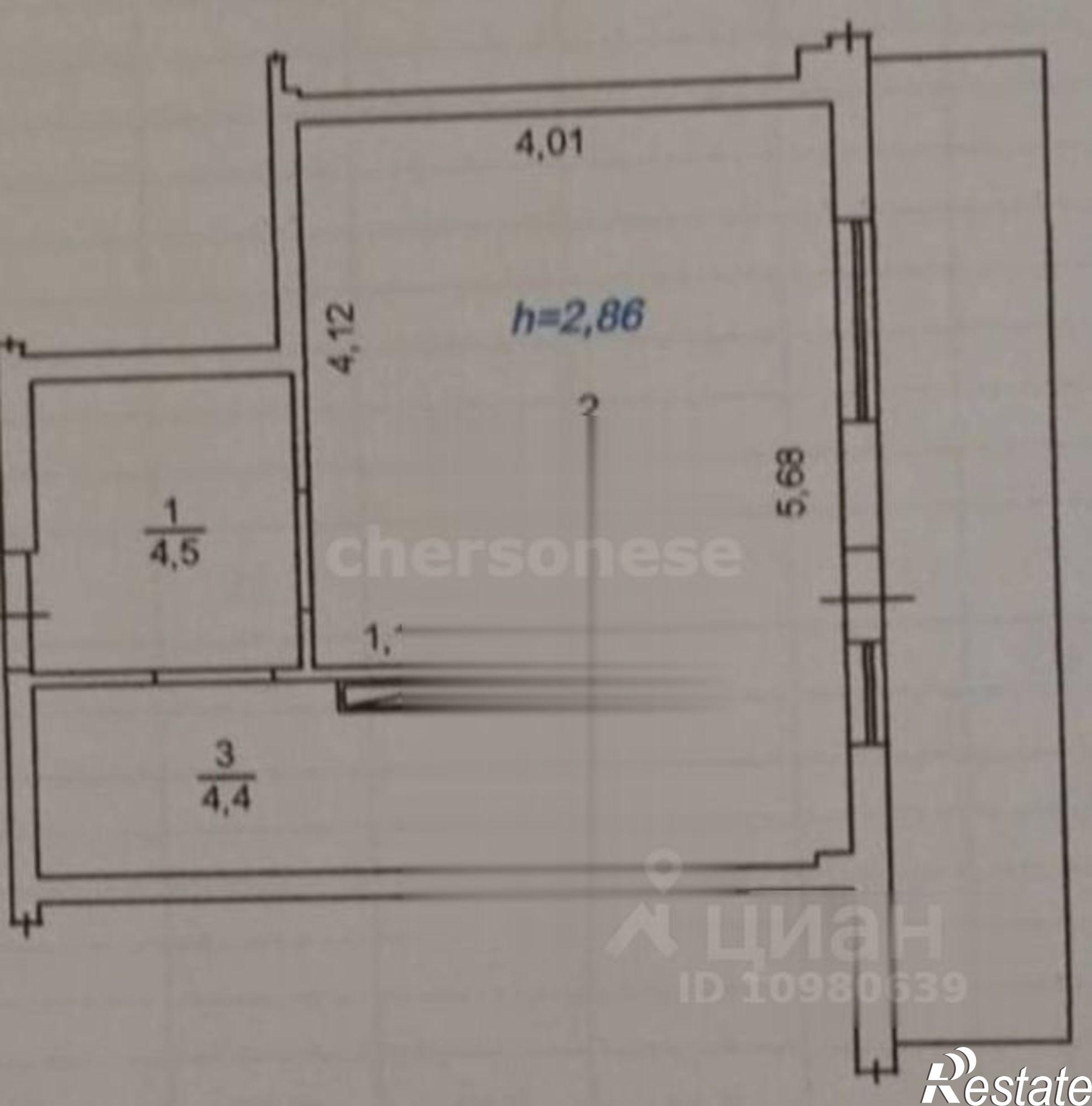 Купить квартиру за 4 995 000 рублей на улица Колобова, 15
