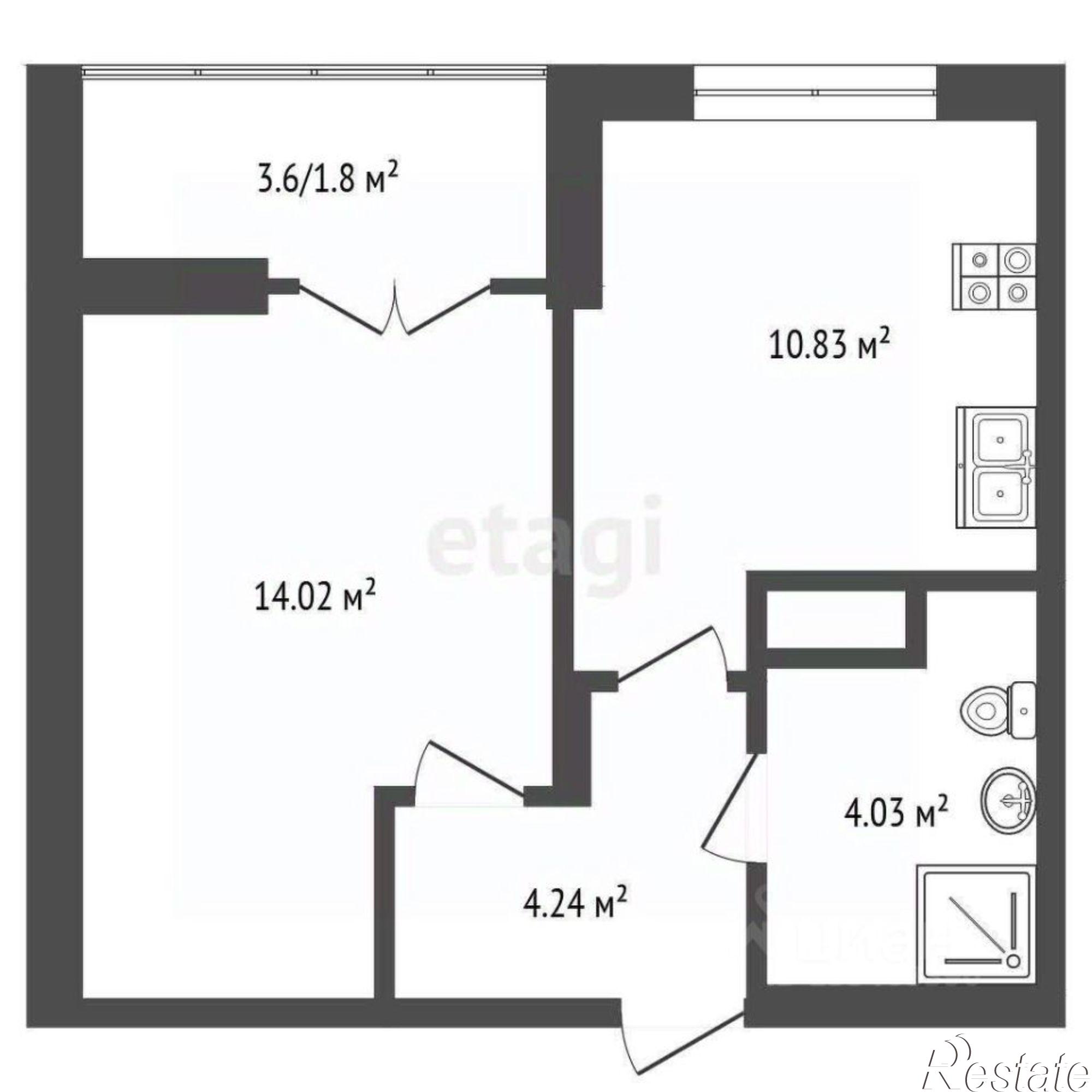 Купить квартиру за 12 600 000 рублей на улица 40 лет Октября, 9В