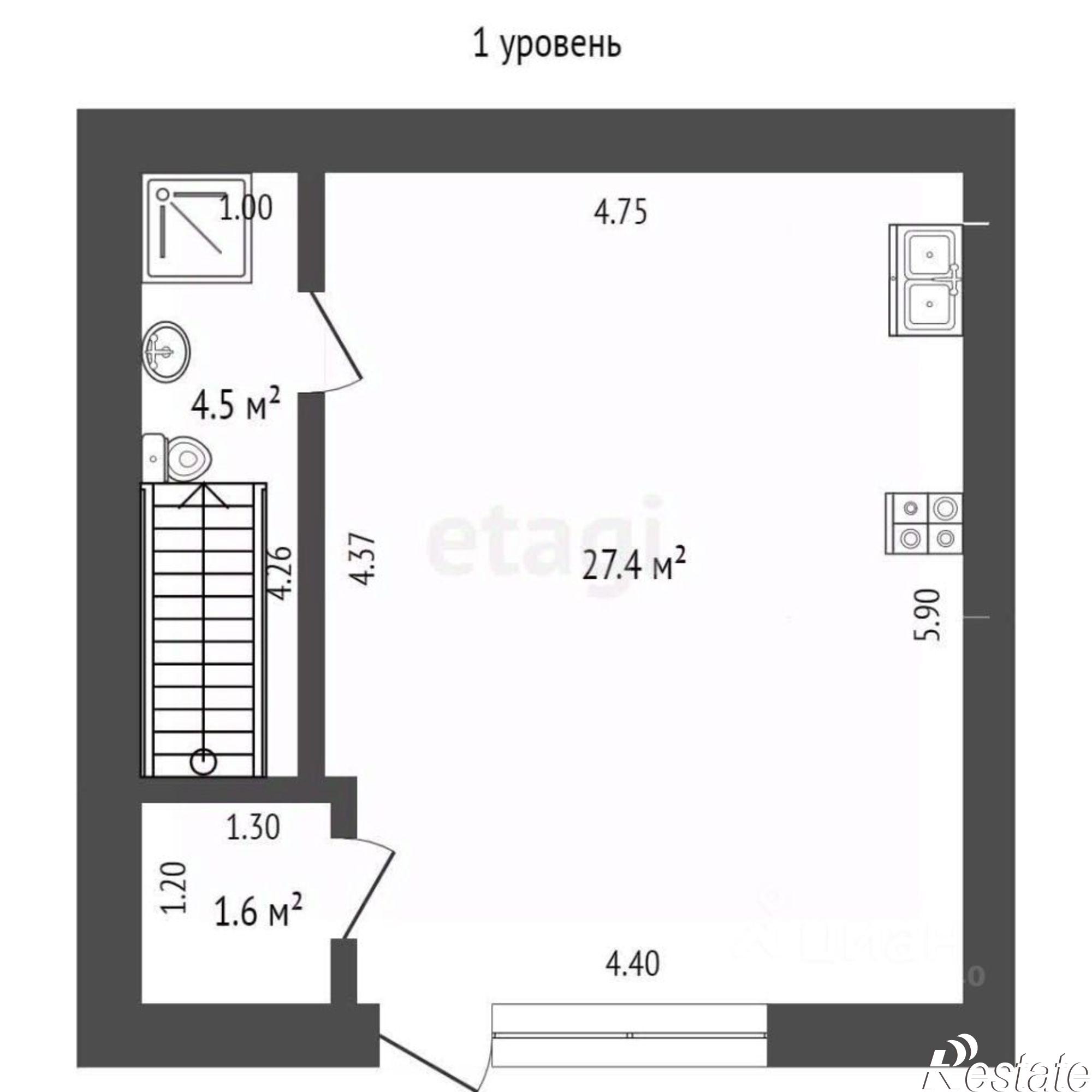 Купить квартиру за 7 150 000 рублей на Керченское шоссе, 76