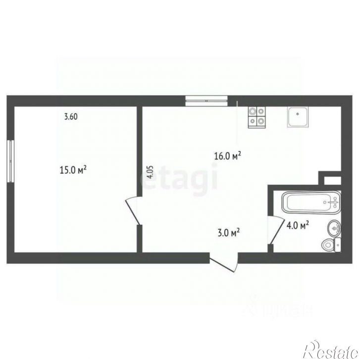 2-комн квартира улица Луначарского, 33,  д. 33