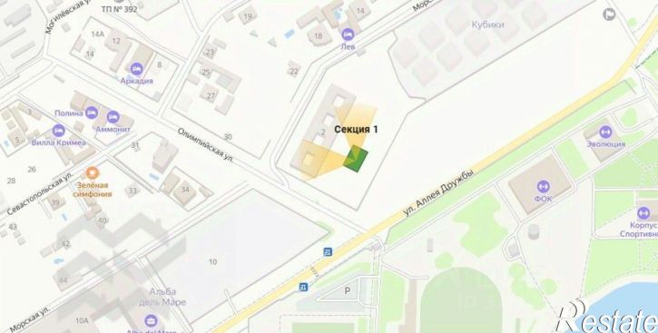 2-комн квартира Олимпийская улица, 10,  д. 10