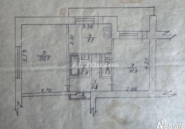 2-комн квартира Киевская улица, 70,  д. 70