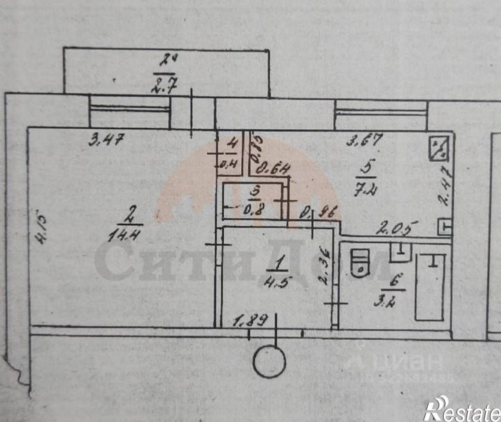 1-комн квартира проспект 60 лет СССР, 8,  д. 8