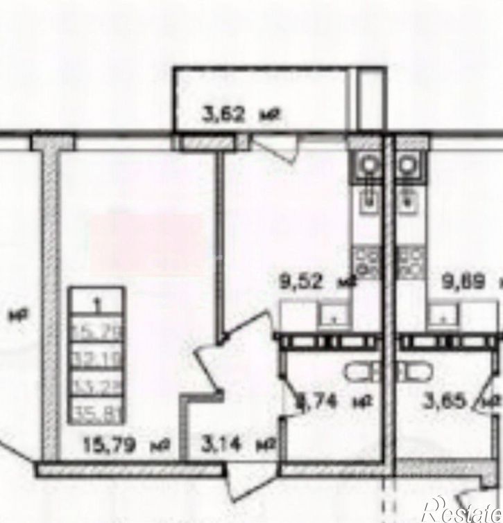 1-комн квартира ул Магистральная, 3,  д. 3