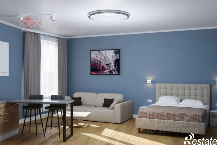 1-комн квартира улица Мира, 27А,  д. 27А