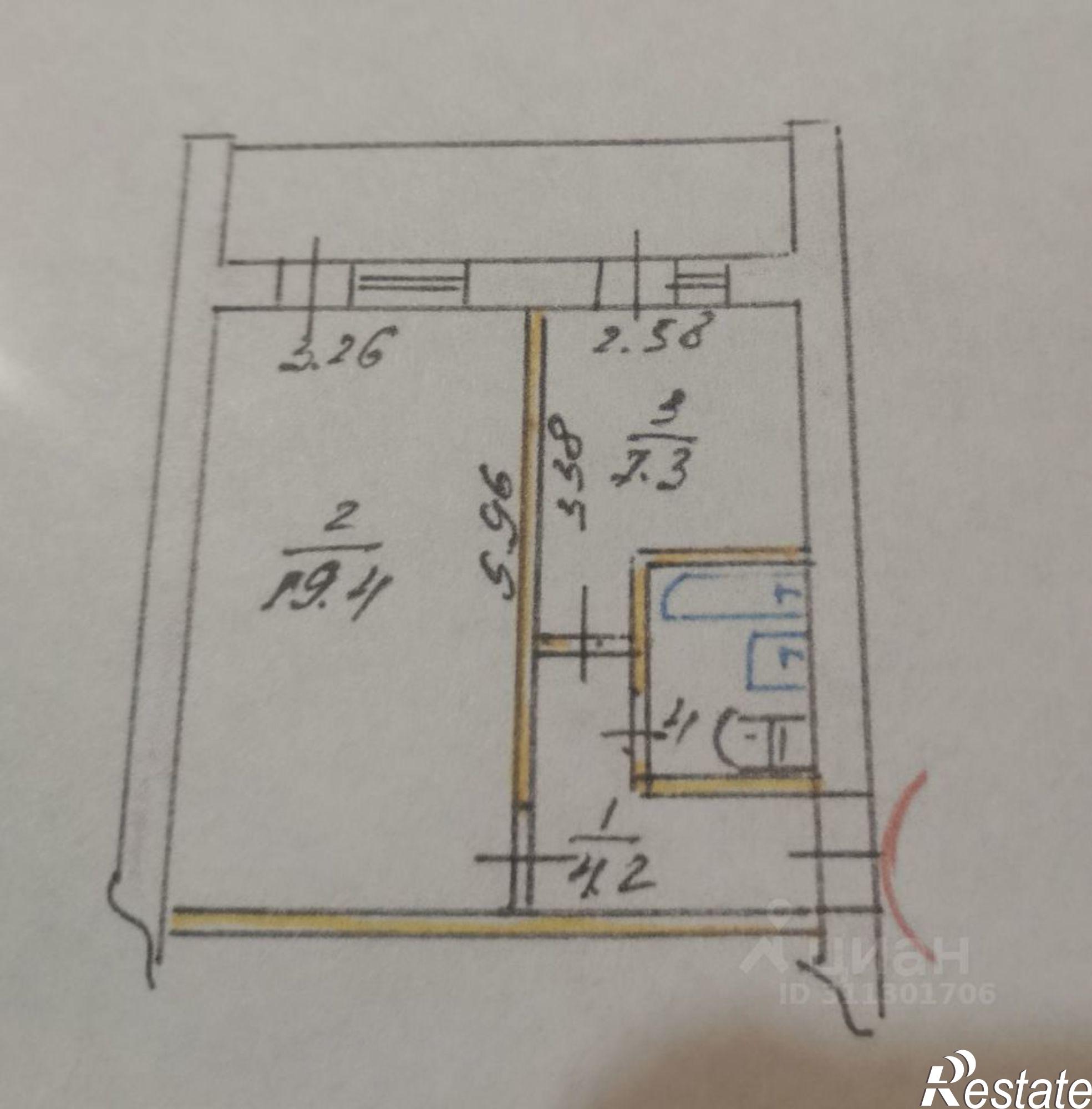 Купить квартиру за 6 500 000 рублей на Нагорная улица, 6