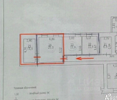 офис 35 кв м, этаж 1/4 улица Фрунзе, 43/2