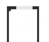 1-комн, 43 кв м, этаж 9/9 улица Мира, 20