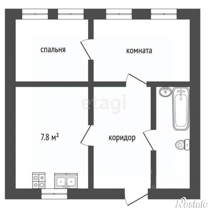 2-комн квартира ул Скалистая, 10,  д. 10