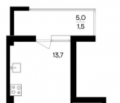 1-комн, 46 кв м, этаж 4/9 ул 51-й Армии, 126