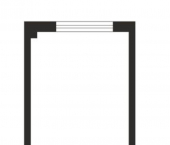 1-комн, 42 кв м, этаж 8/9 улица Мира, 20