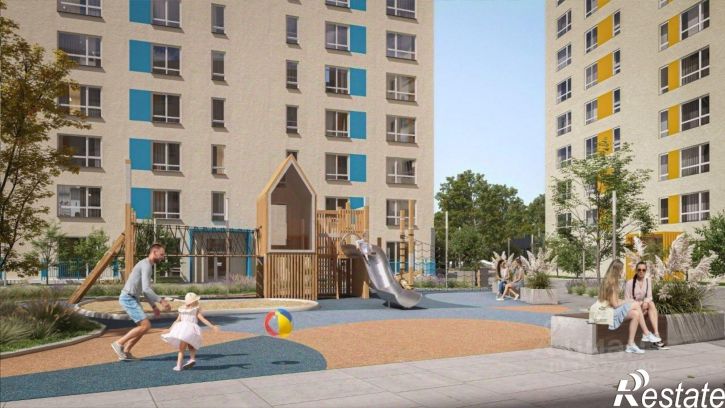 1-комн квартира в новом доме ул Парковая, 2 3,  д. 2 3,  к. 3