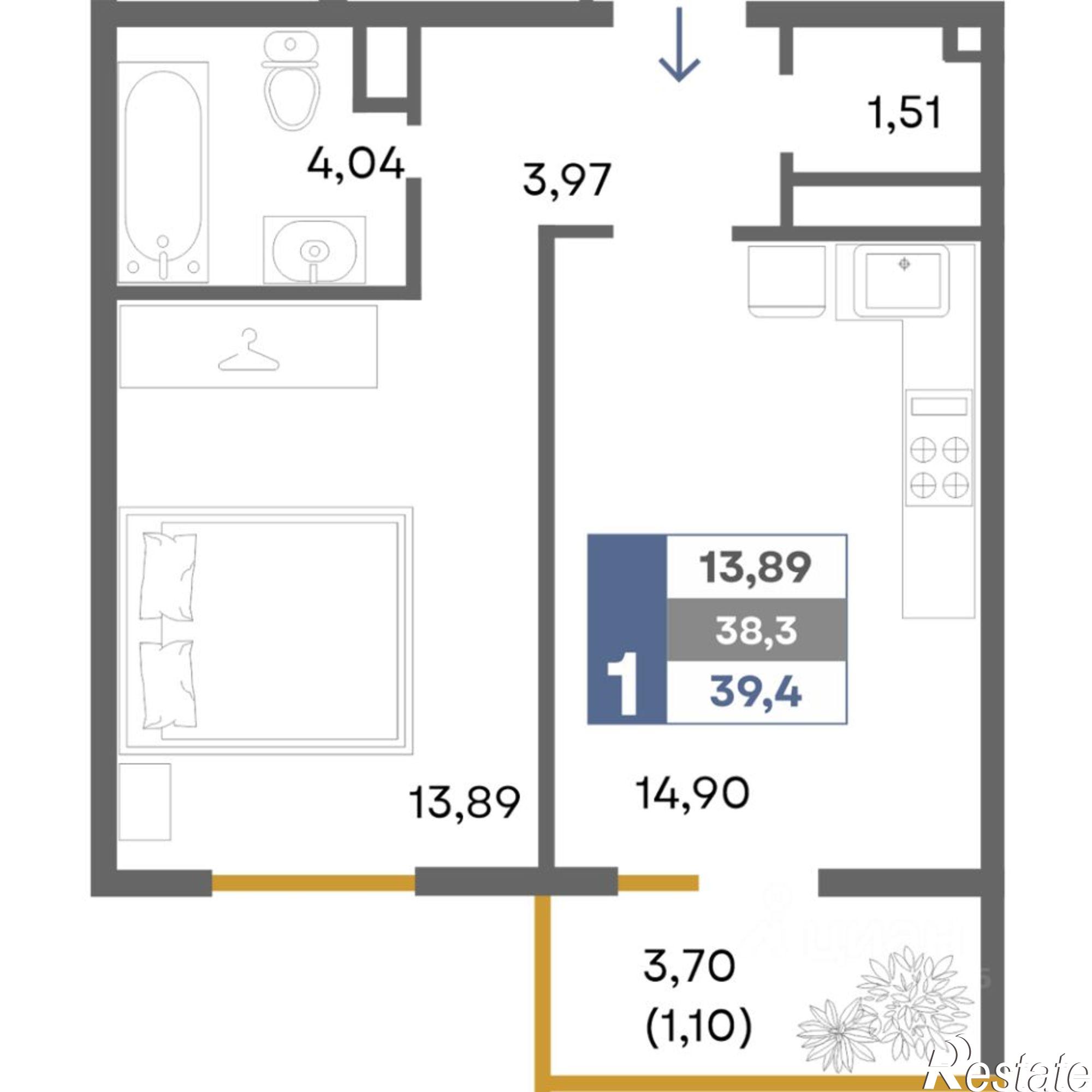Купить квартиру за 5 850 900 рублей на городской округ Симферополь