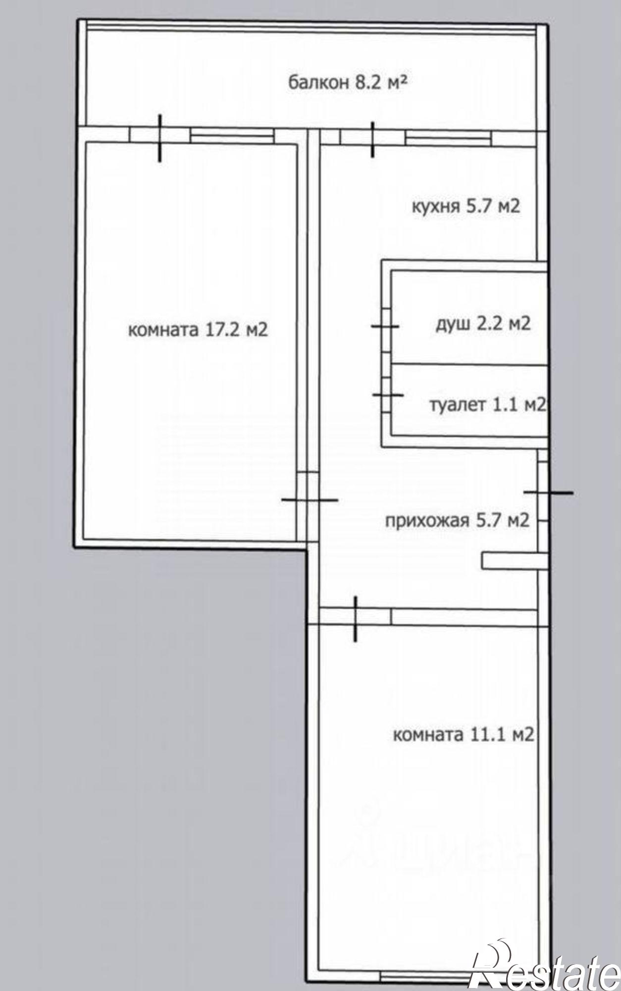 Купить квартиру за 8 200 000 рублей на Западная улица, 22