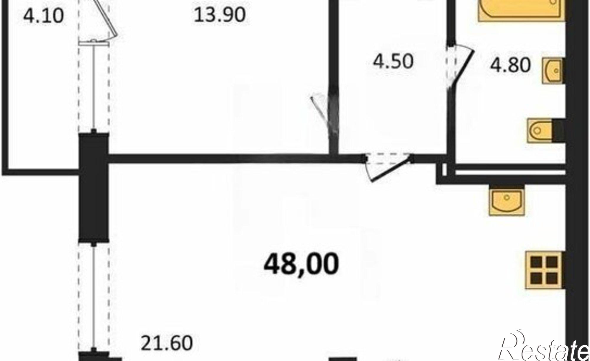 Купить квартиру за 12 960 000 рублей на ул Степаняна, 9