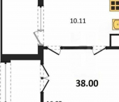 1-комн, 39 кв м, этаж 3/5 улица Челнокова, 17 к1