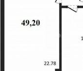 1-комн, 49кв м, этаж 10/10 Севастополь, Парковая улица, 15