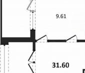 1-комн, 32 кв м, этаж 3/5 ул Челнокова, 17 1