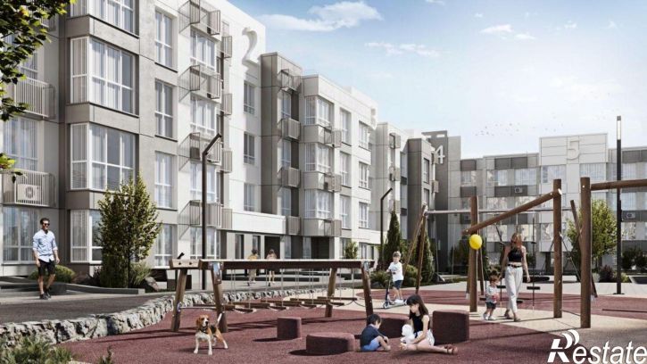 1-комн квартира в новом доме ул Дачная, 103В,  д. 103В