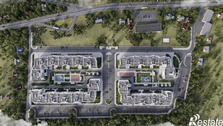 1-комн квартира в новом доме ул Дачная, 103В,  д. 103В