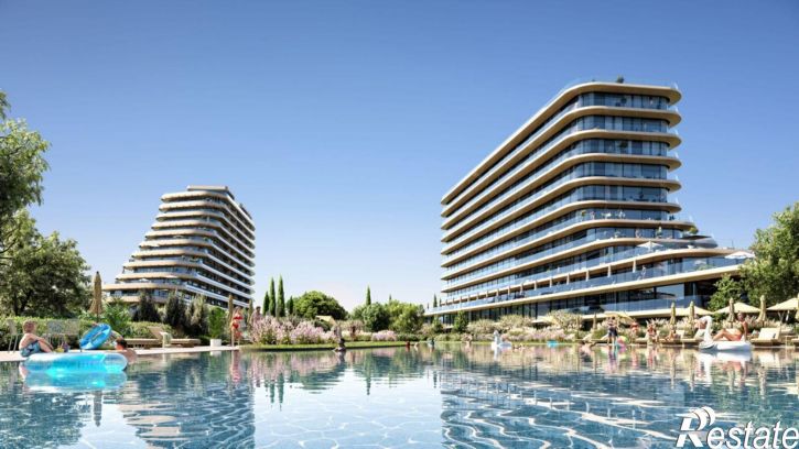 1-комн квартира в новом доме г. Саки, ул. Морская