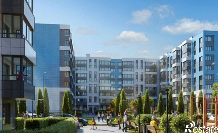 2-комн квартира в новом доме улица Токарева, 18Д к1,  д. 18Д к1