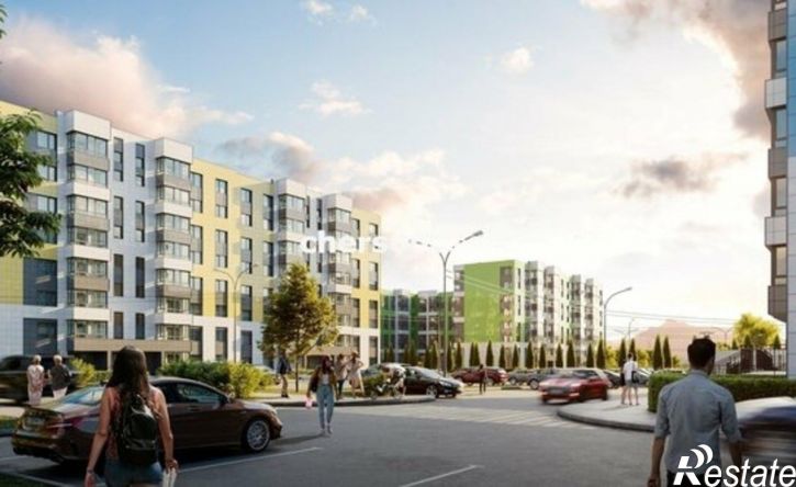 2-комн квартира в новом доме улица Токарева, 18Д к1,  д. 18Д к1