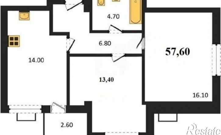 2-комн квартира в новом доме ул Маячная, 11,  д. 11