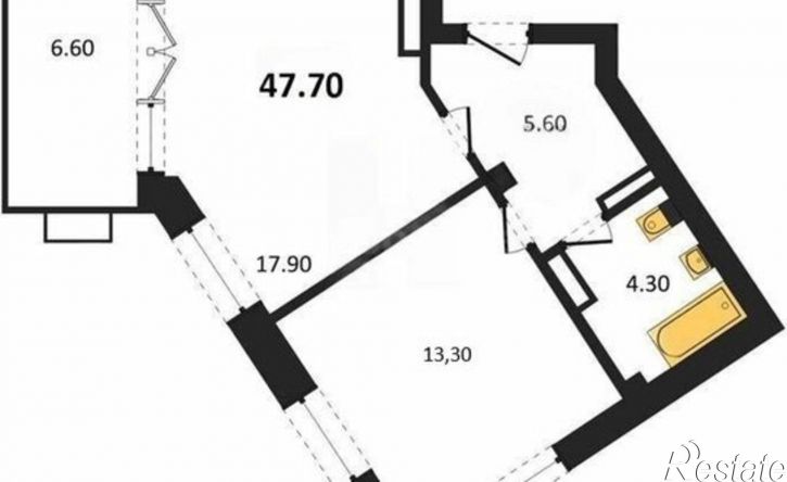 1-комн квартира в новом доме ул Маячная, 11,  д. 11