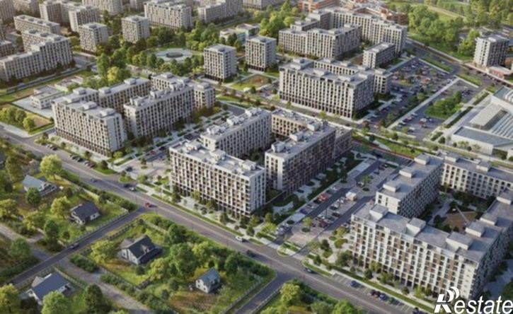 3-комн квартира в новом доме ул Котляревского, 9,  д. 9