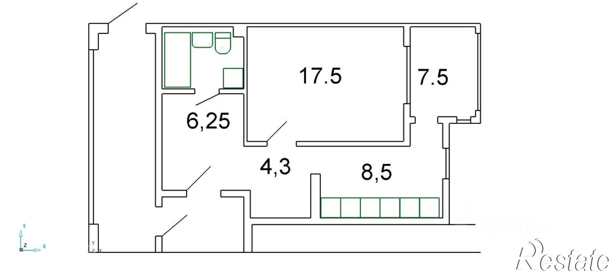 Купить квартиру за 10 000 000 рублей на Западная улица, 24