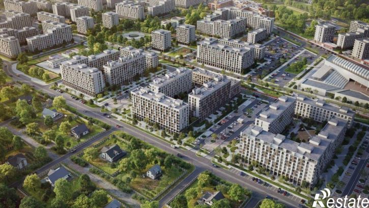 2-комн квартира в новом доме улица Котляревского, 10,  д. 10