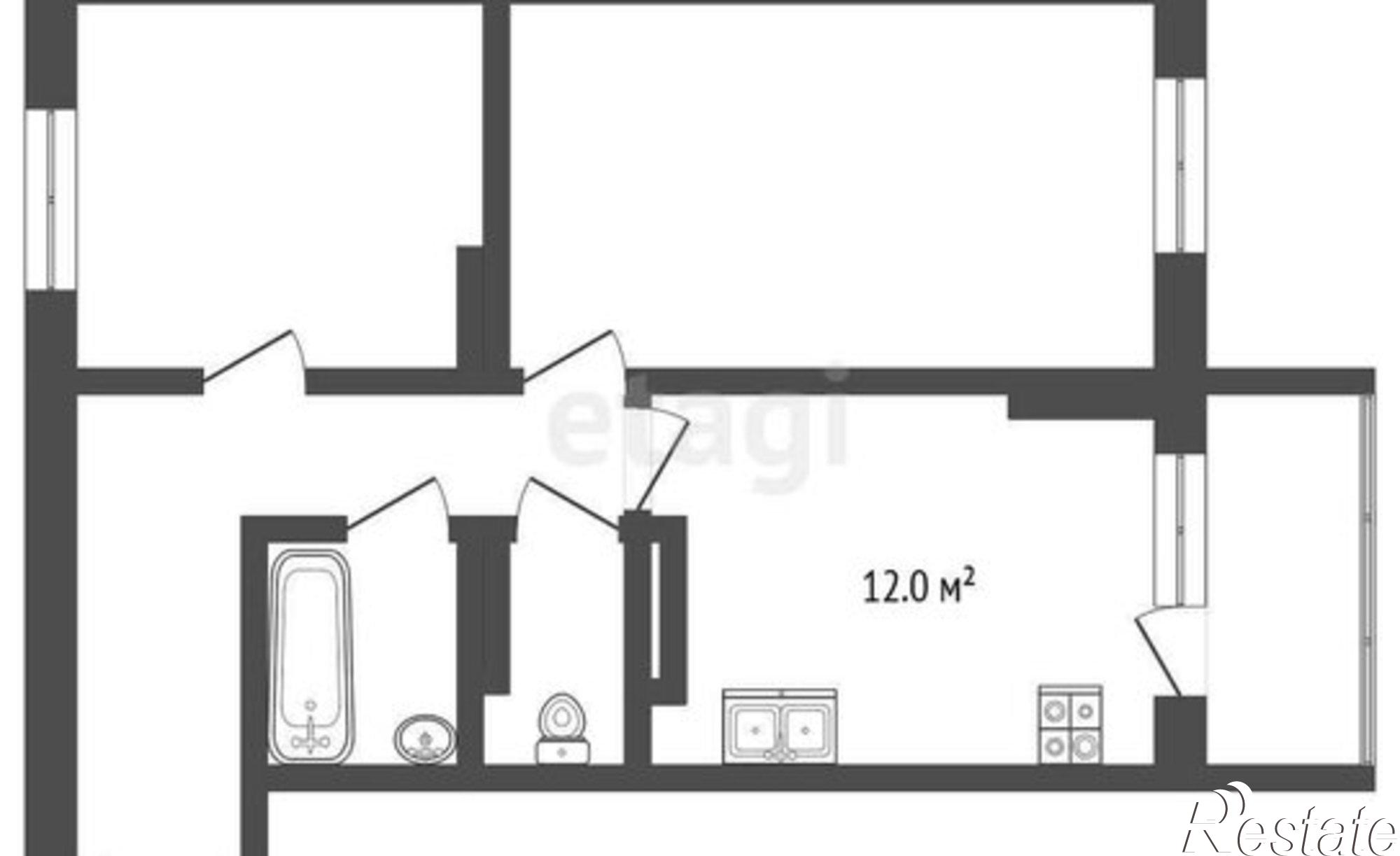 Купить квартиру за 14 000 000 рублей на улица Горпищенко, 127 к2