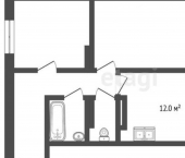 2-комн, 67кв м, этаж 7/11 улица Горпищенко, 127 к2