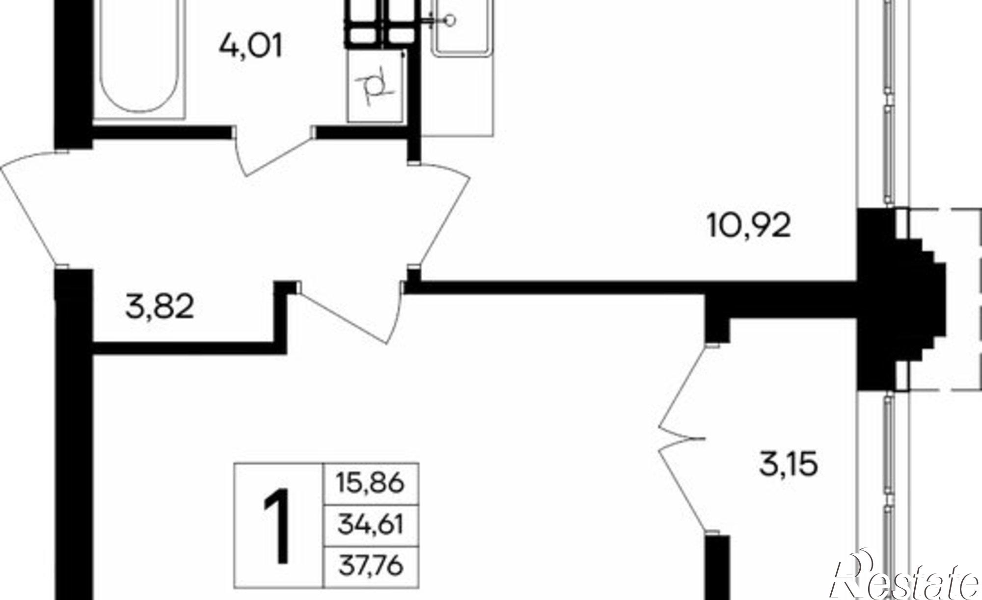 Купить квартиру за 8 307 200 рублей на улица Котляревского, 10