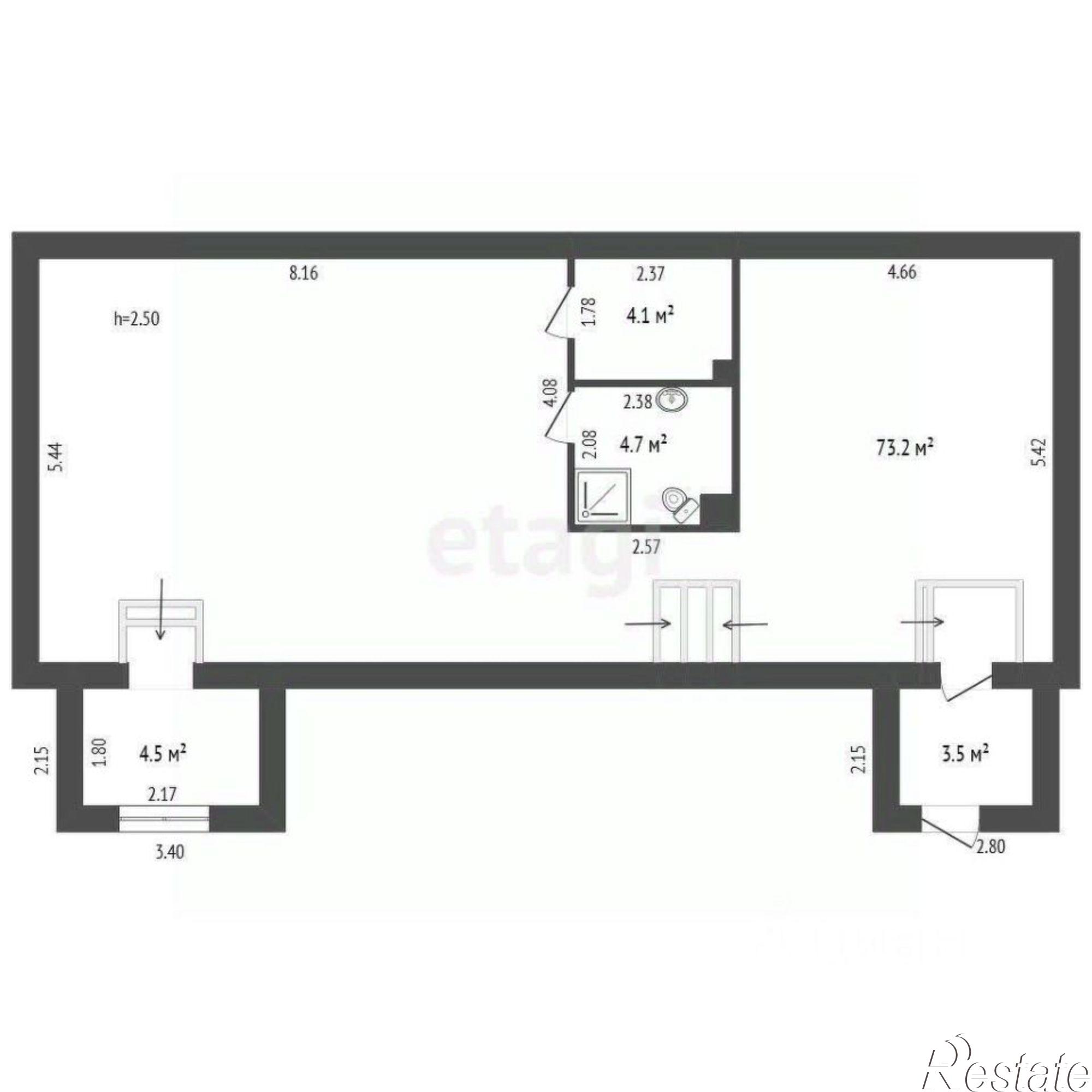 Купить помещение свободного назначения за 10 000 100 рублей на улица Лизы Чайкиной, 76