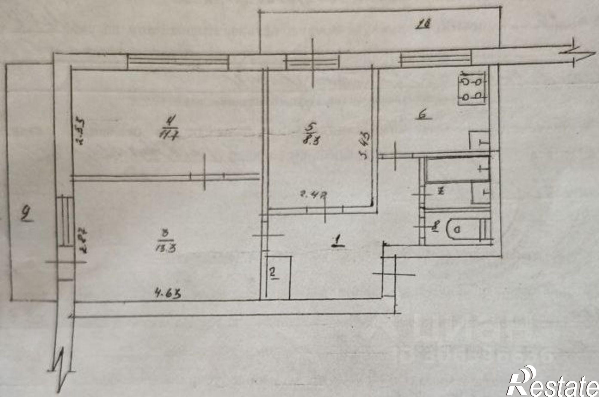 Купить квартиру за 3 850 000 рублей на улица Сопина, 6