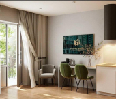 1-комн, 20 кв м, этаж 2/2 Голощапова улица, д.3