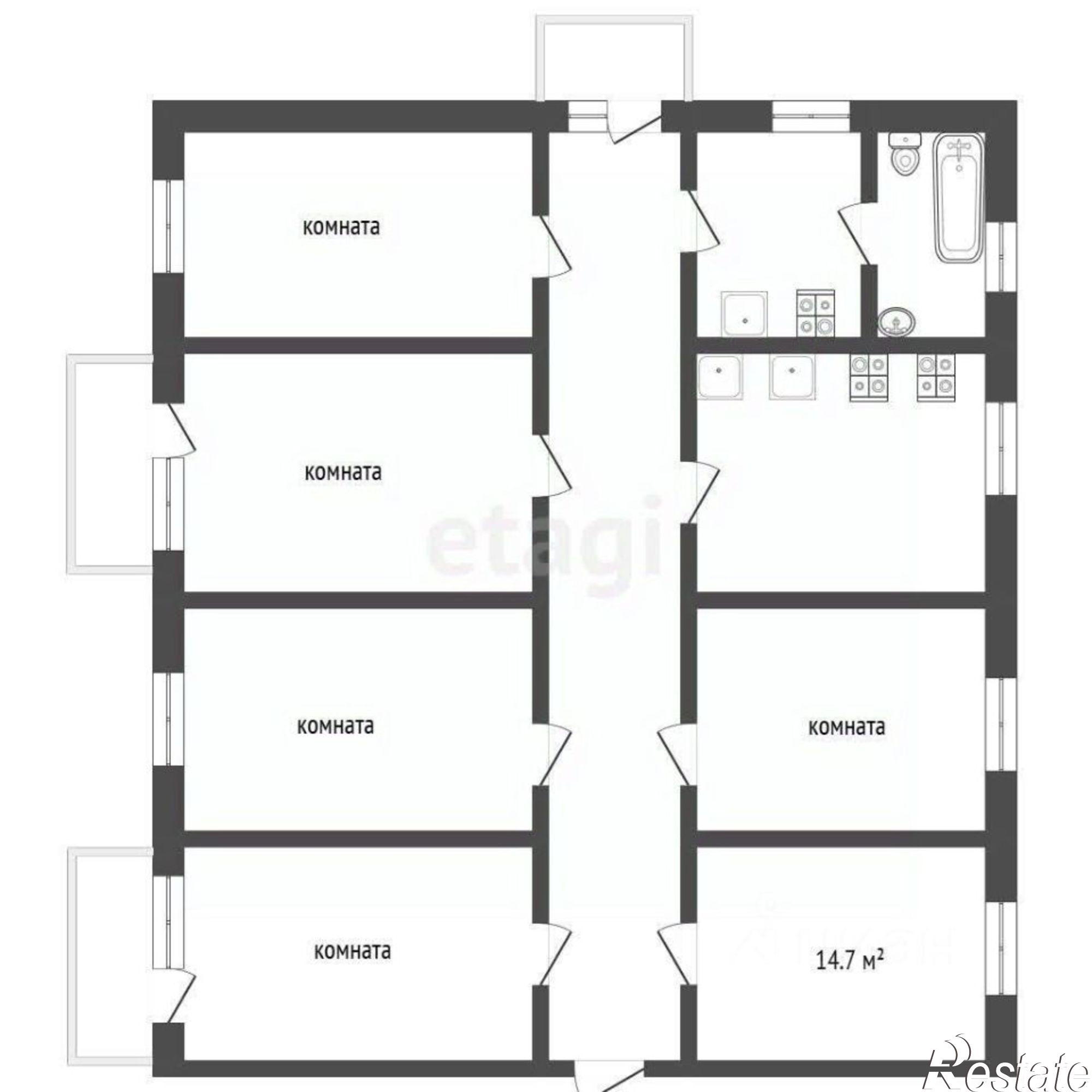 Купить комнату за 3 000 000 рублей на ул Кирова, 28