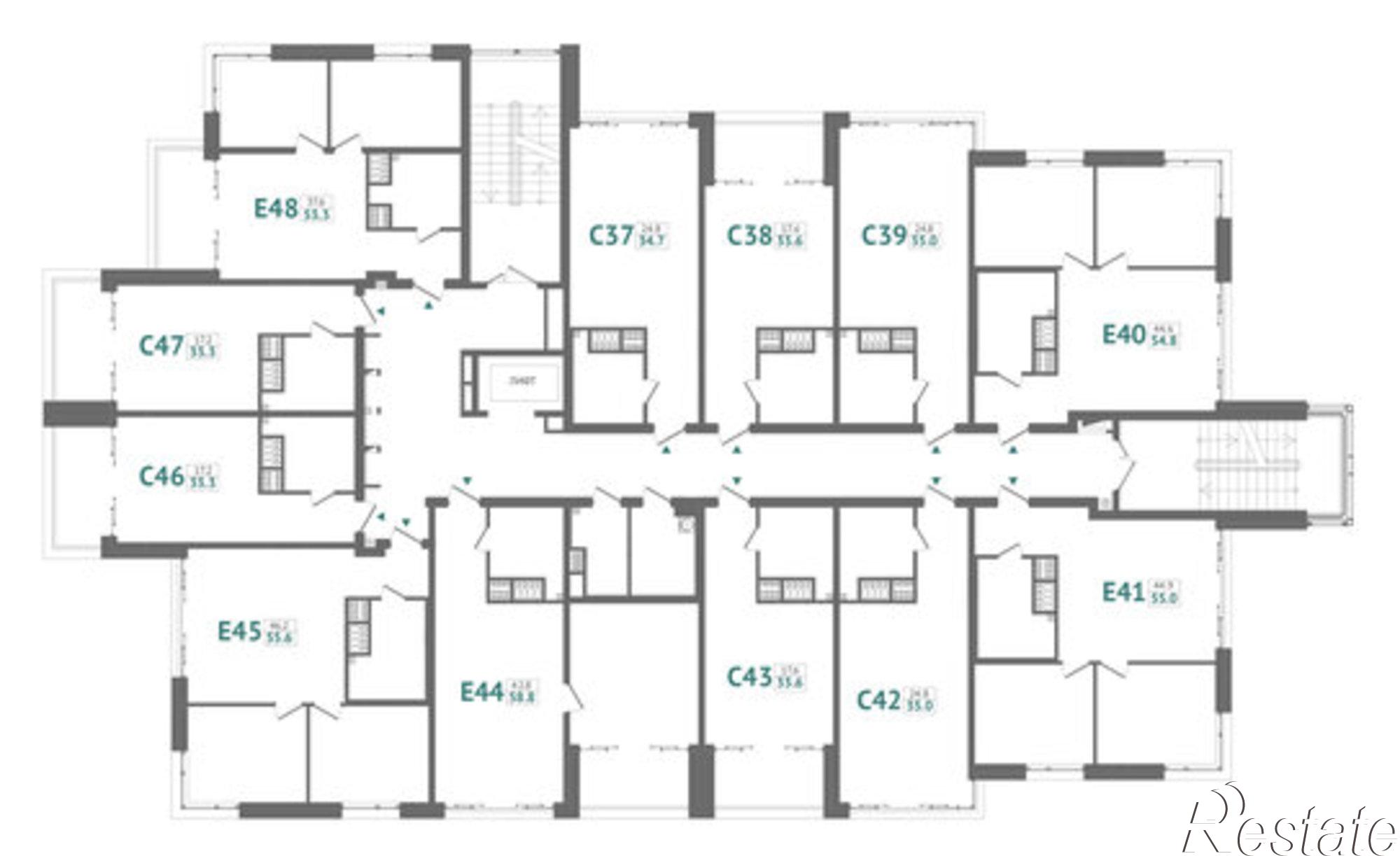 Купить квартиру за 20 580 000 рублей на Морская улица