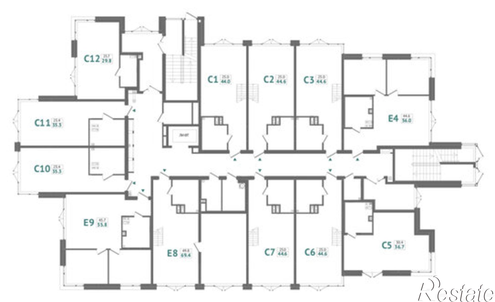 Купить квартиру за 23 596 000 рублей на Морская улица