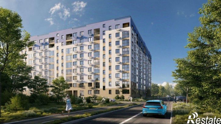 1-комн квартира в новом доме Симферопольский район, село Перово