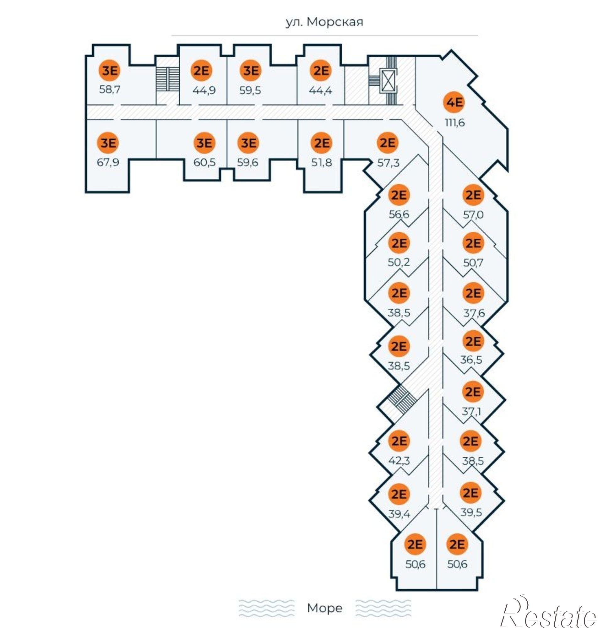 Купить квартиру за 16 629 800 рублей на улица Аллея Дружбы, c10А