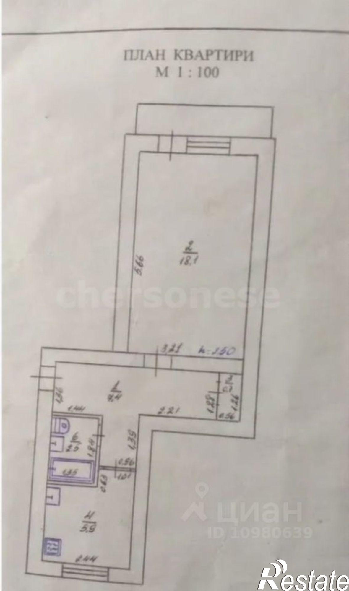 Купить квартиру за 3 500 000 рублей на улица 50 лет Победы, 12