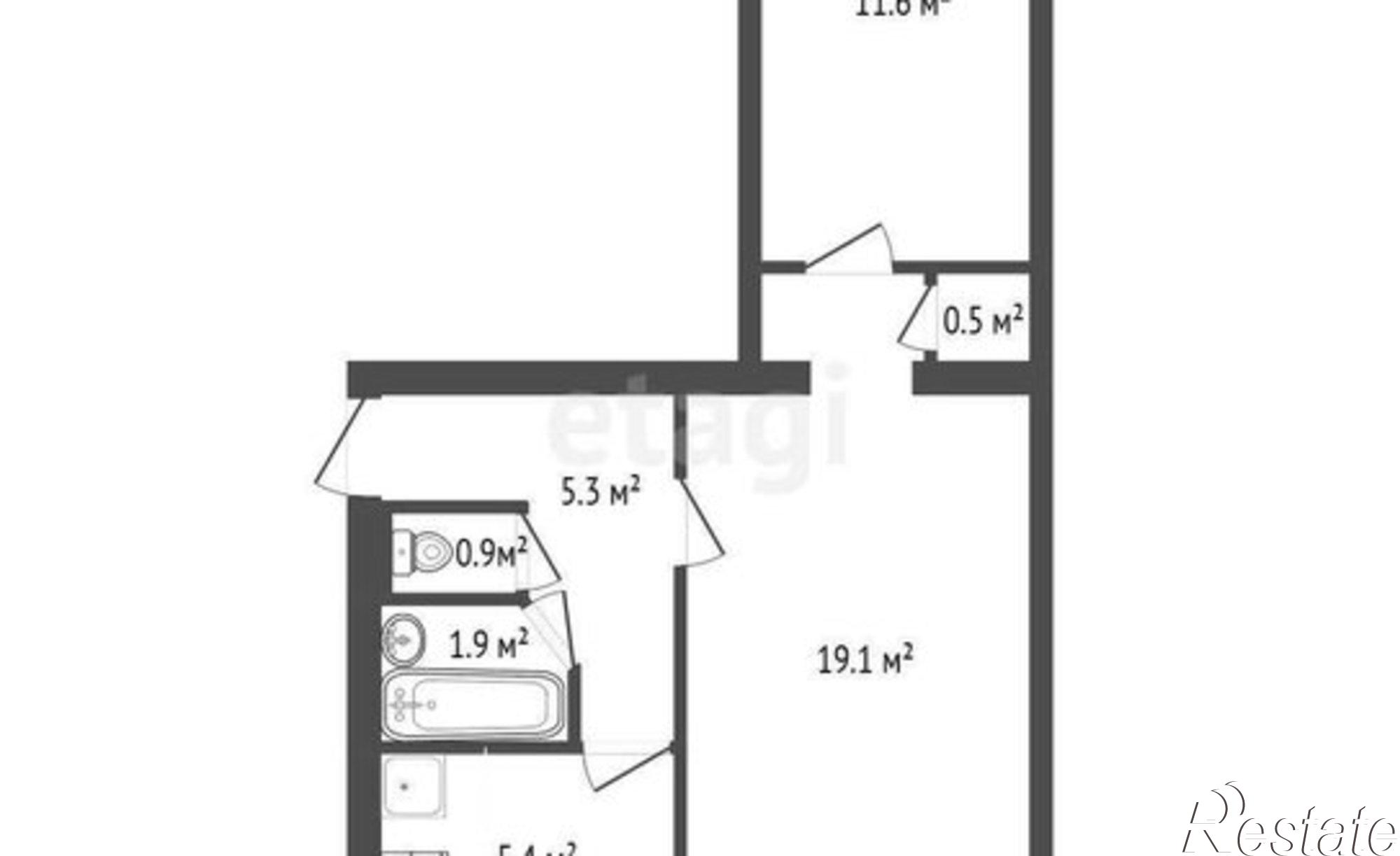 Купить квартиру за 6 000 000 рублей на Строительная улица, 39